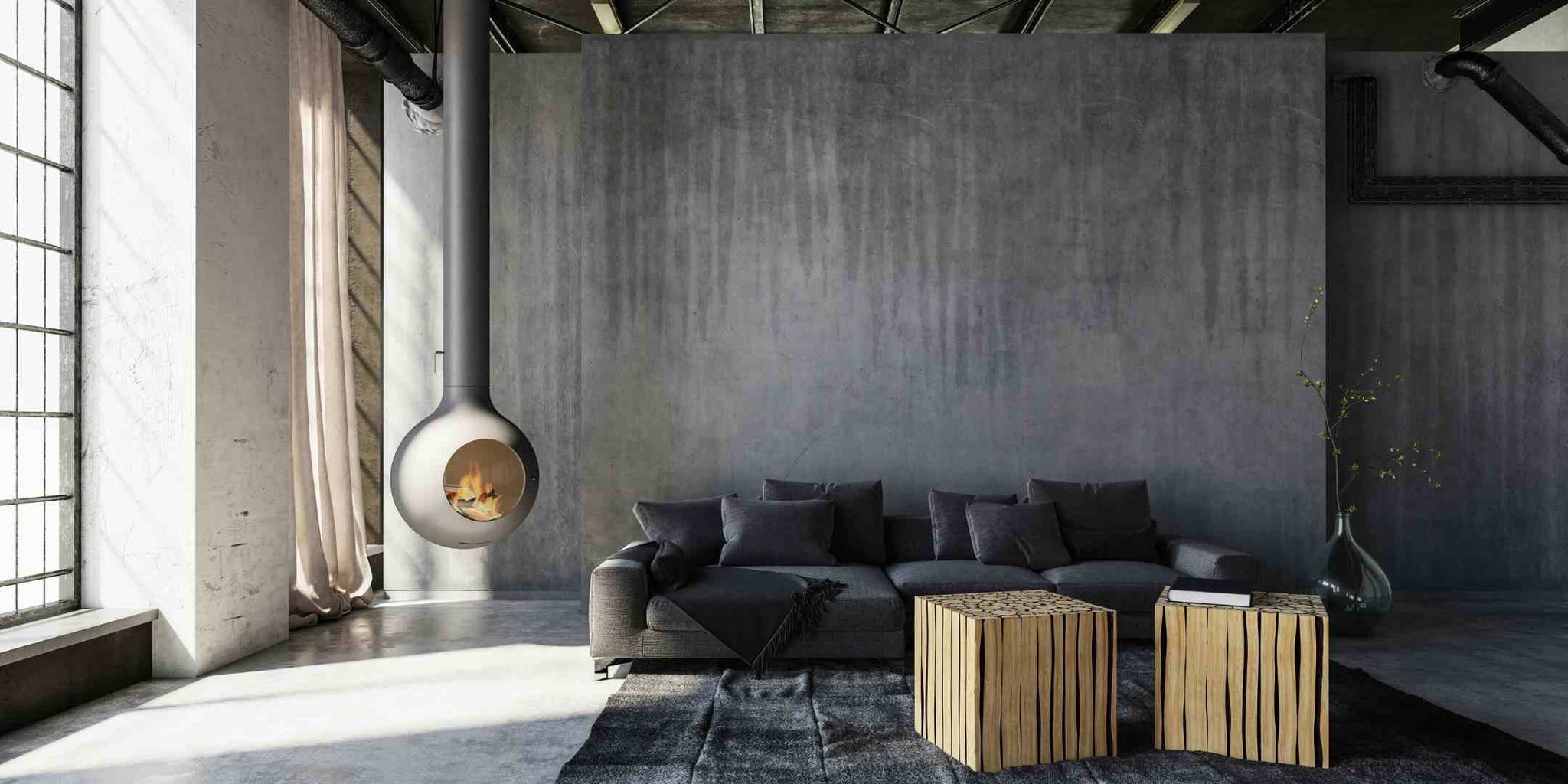 Achieving an Industrial Look Using Affordable Materials