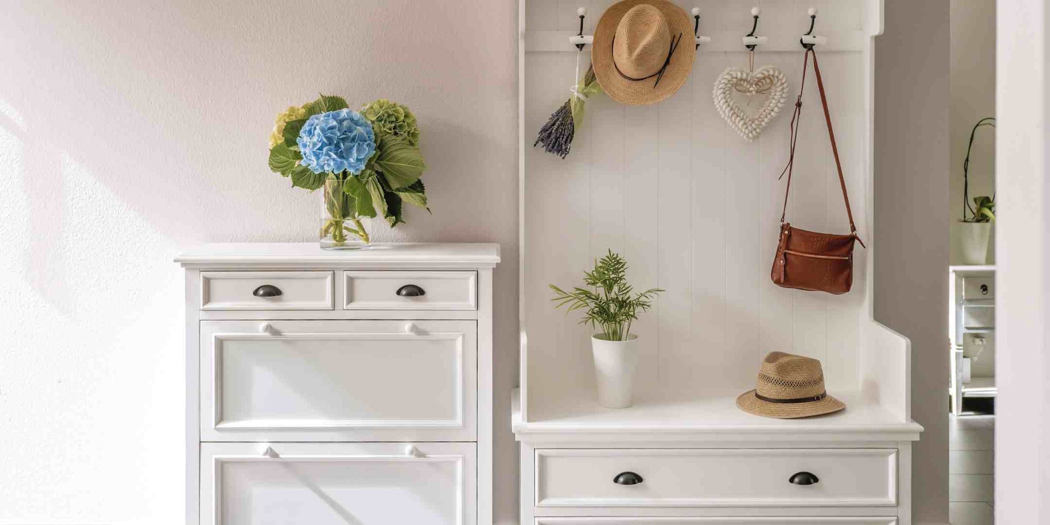 How To Fake An Entryway If You Don't Have One