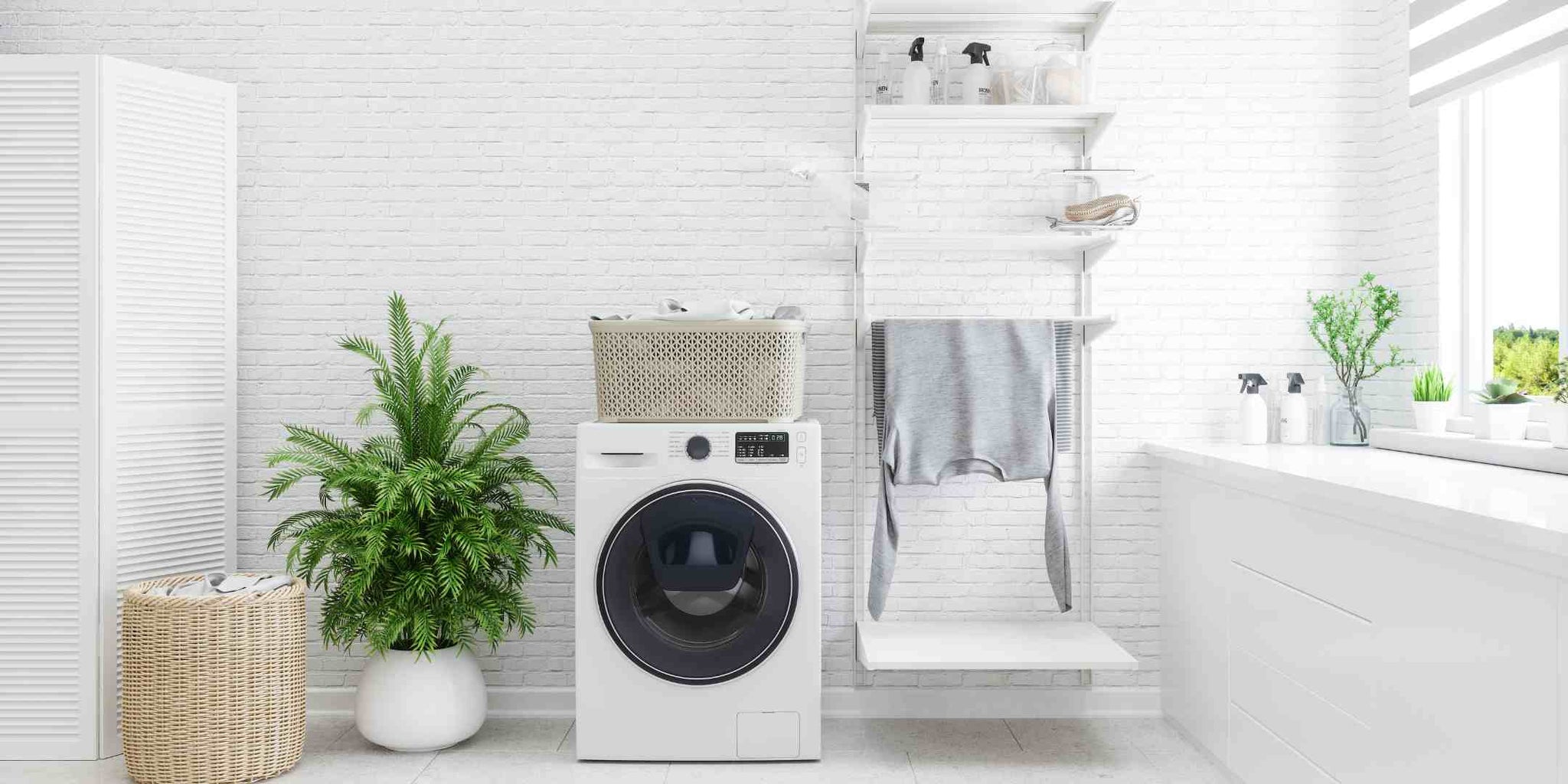 Laundry Area as a Stylish, Functional Space? Why Not?