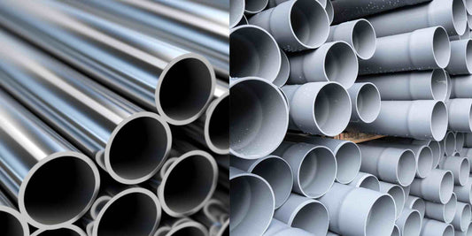 Metal vs. PVC Pipes: What to Buy from a Hardware Store Near Me?