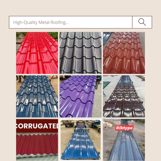 Customized Metal Roofing - Per Linear Meter