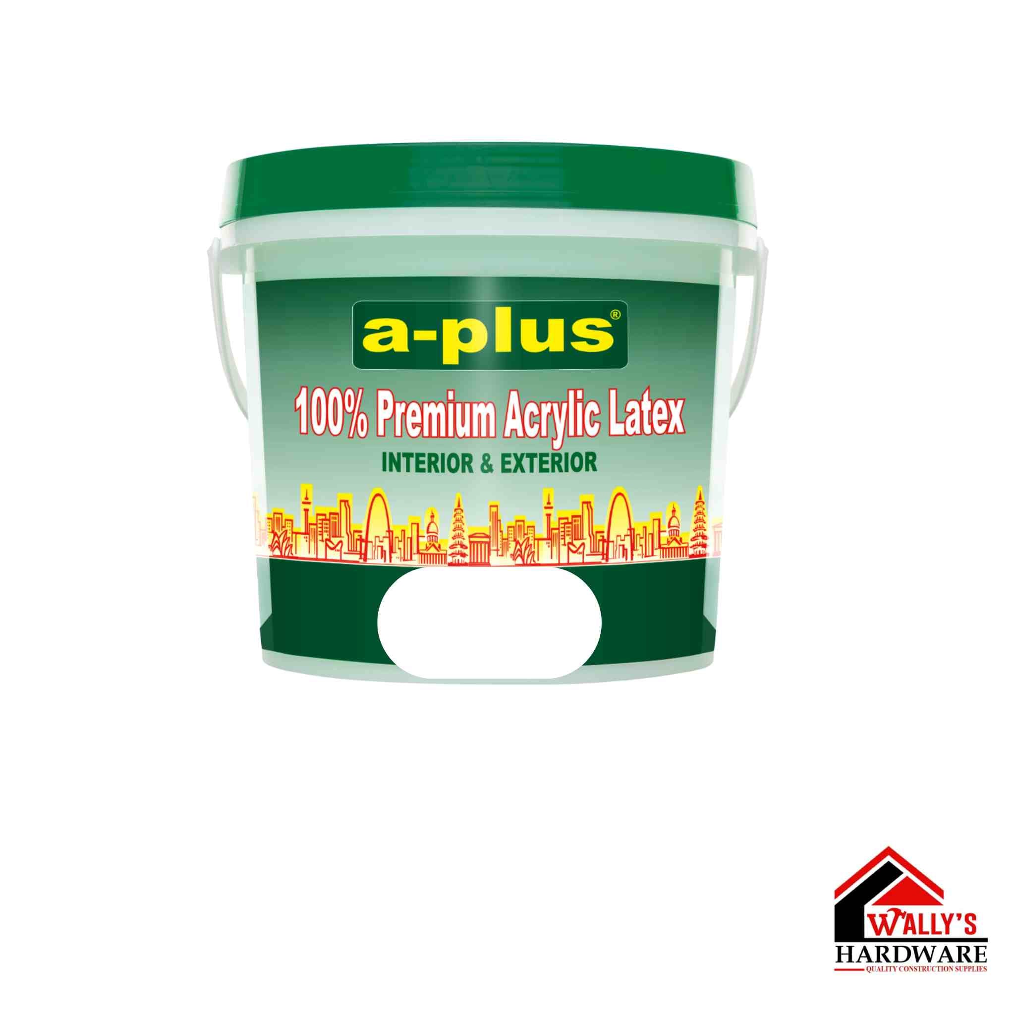 A-PLUS Latex Acri-Color Touluidine Red/ Venetian Red – Wally's Hardware
