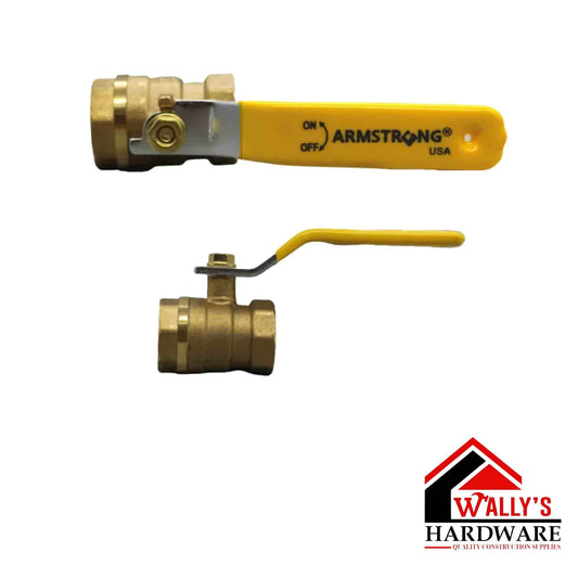 Brass Ball Valve – Heavy-Duty 1/2" | 3/4"| 1"