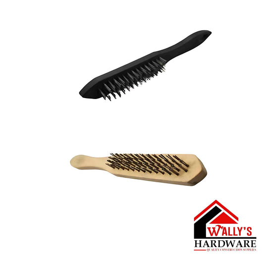 Steel Brush with Wood Handle & Steel Brush with PVC Handle