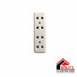 Azena 4 Gang 2-Pole Outlet X 10 PCS