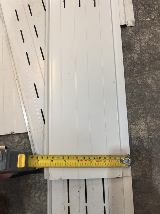 Metal Cladding 6" Width- Available in Green, Blue, Red, and White [Sold Per Linear Meter]