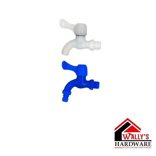 PVC Small Faucet [Plain Bib/Hose Bib]