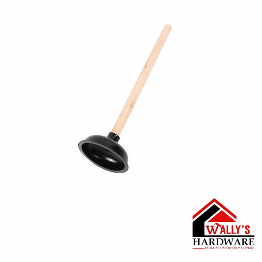 Toilet Pump With Wood Handle